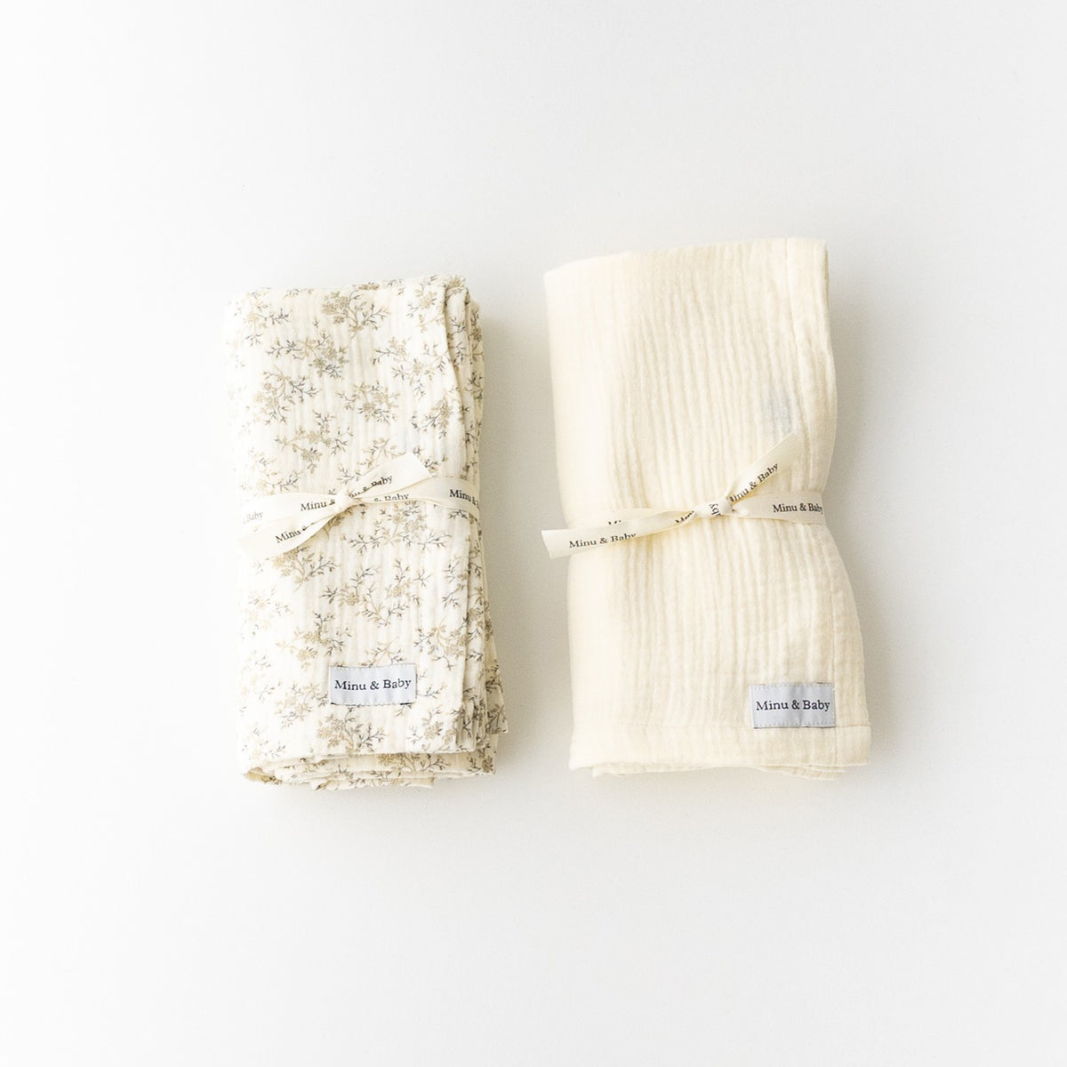 Pack Muselina Nature and Ecru
