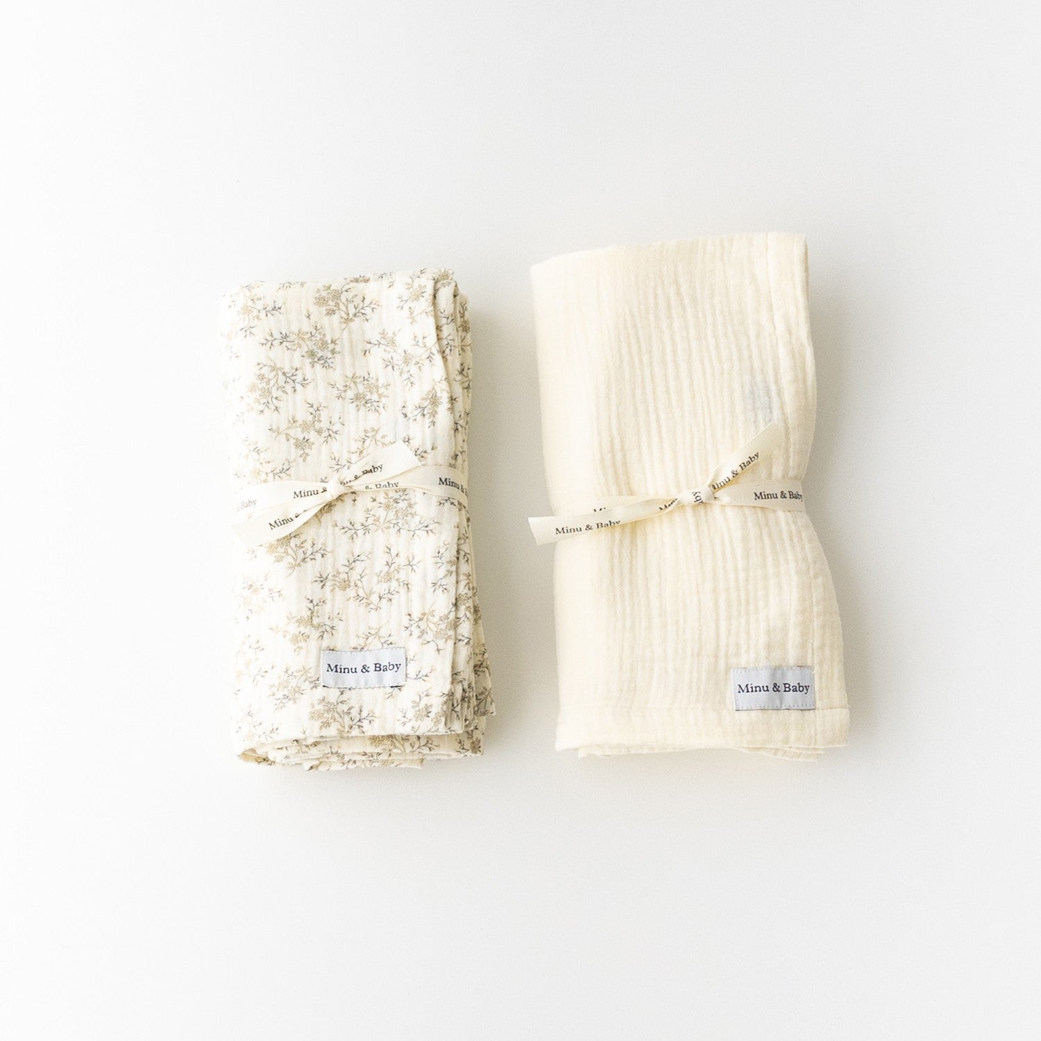 Pack Muselina Nature and Ecru