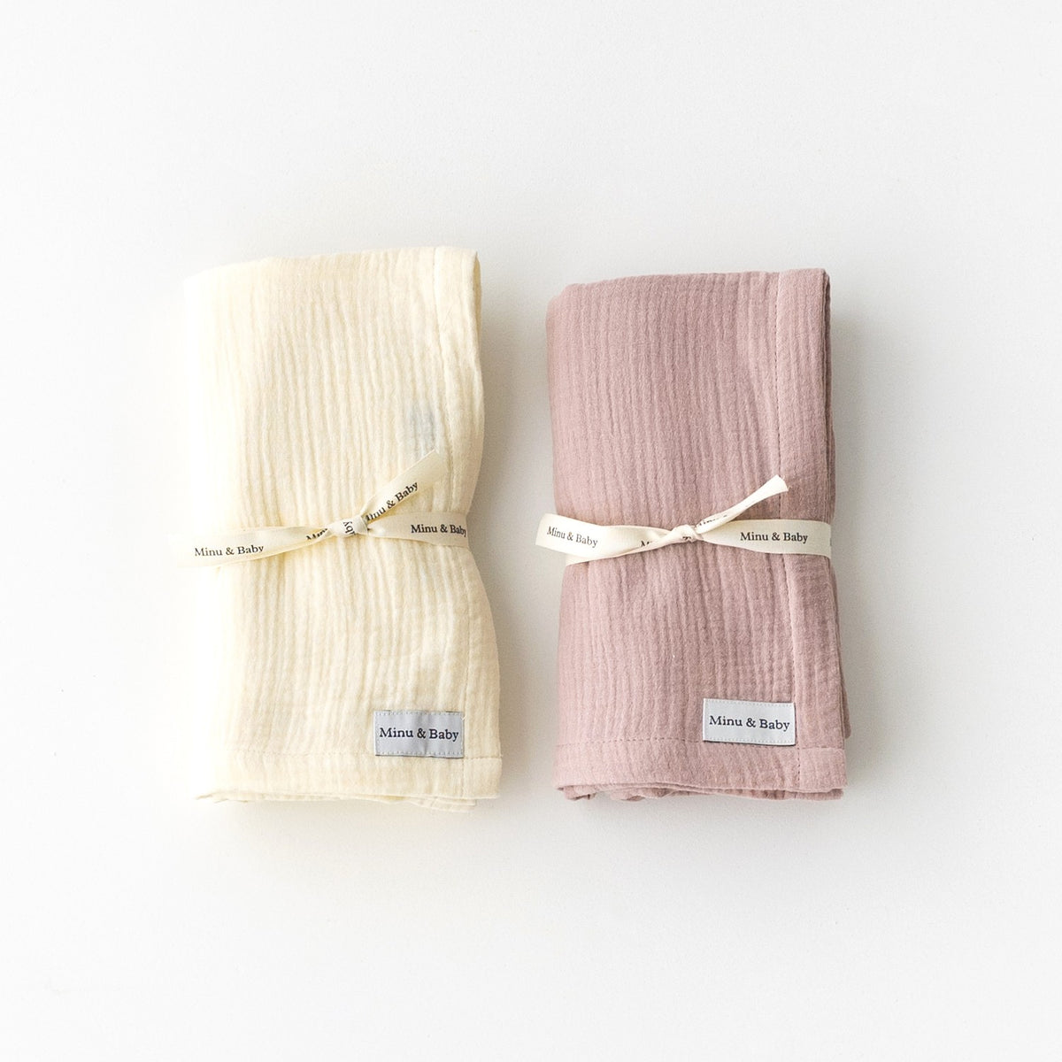Pack Muselina Ecru and Mauve