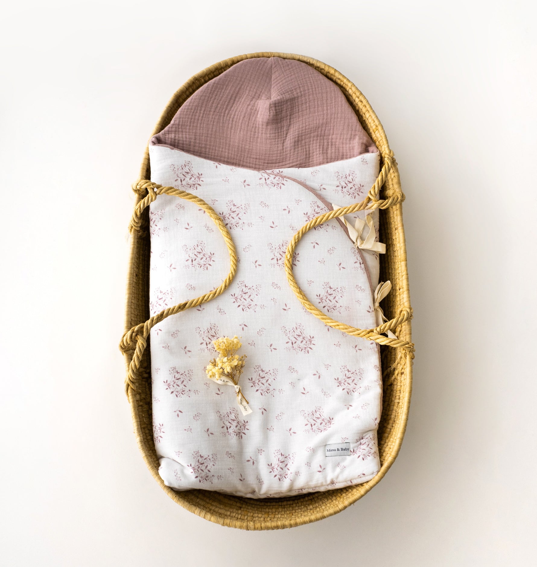 Saco Muselina Bloom-Mauve
