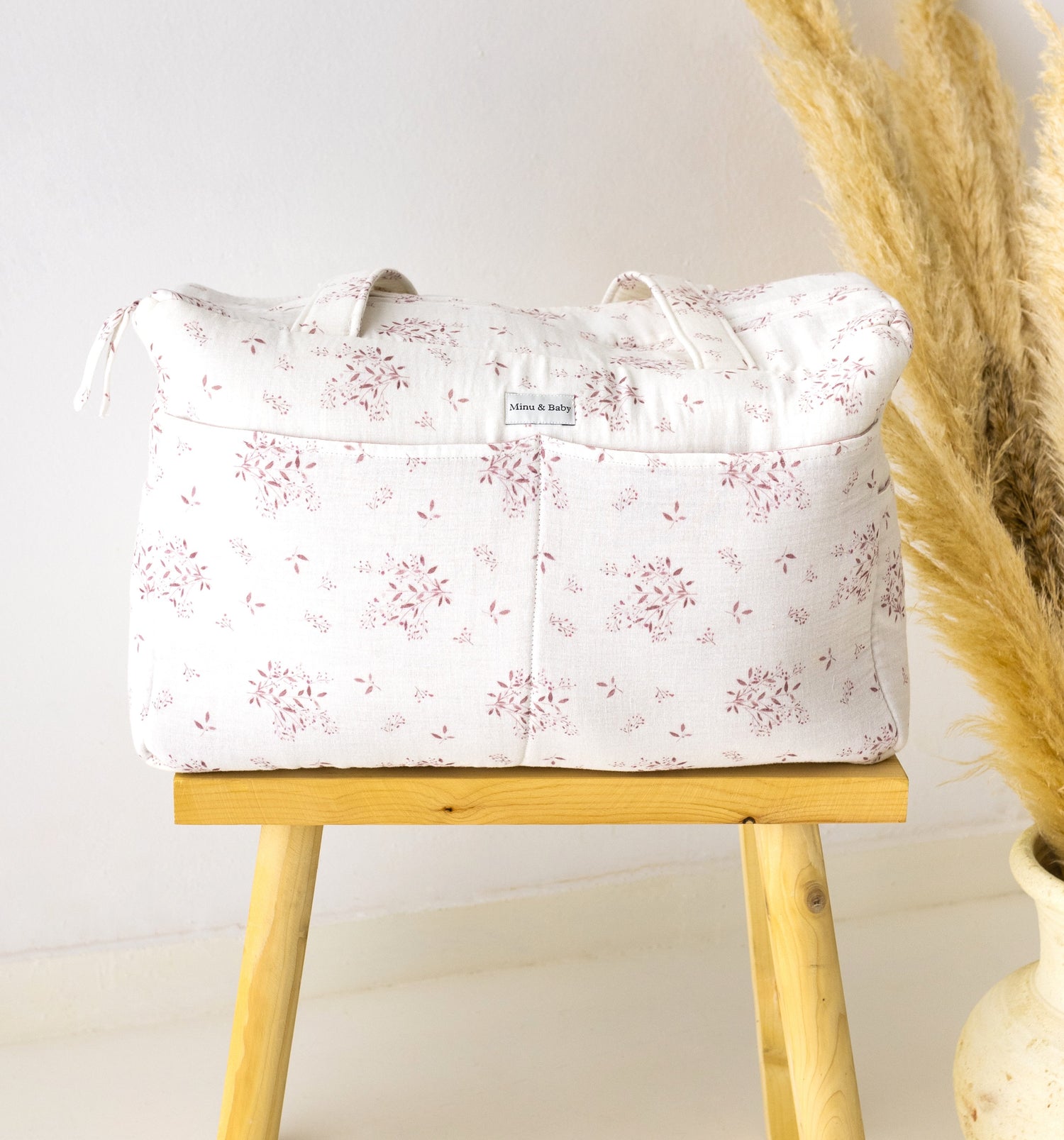 Bolsa Maternidad Muselina Bloom + Mauve