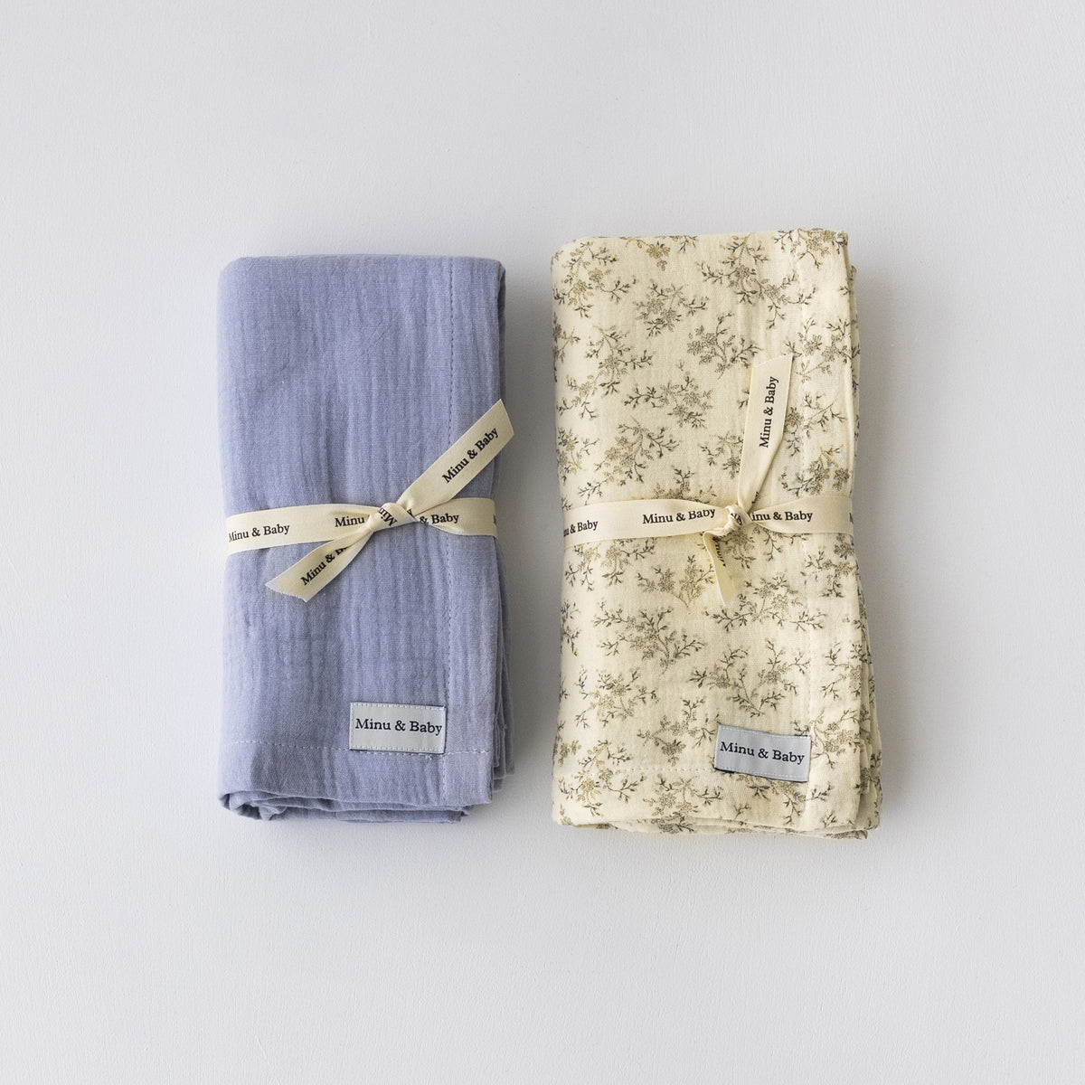 Pack Muselina Nature + Blue