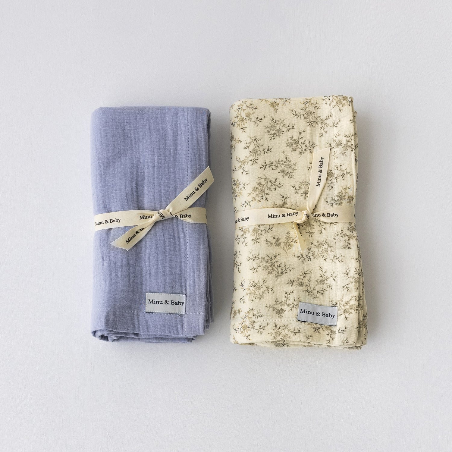 Pack Muselina Nature + Blue