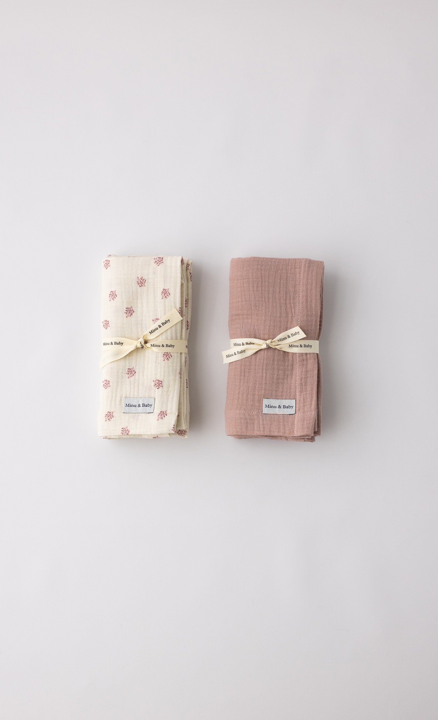 Pack Muselina Rose and Mauve