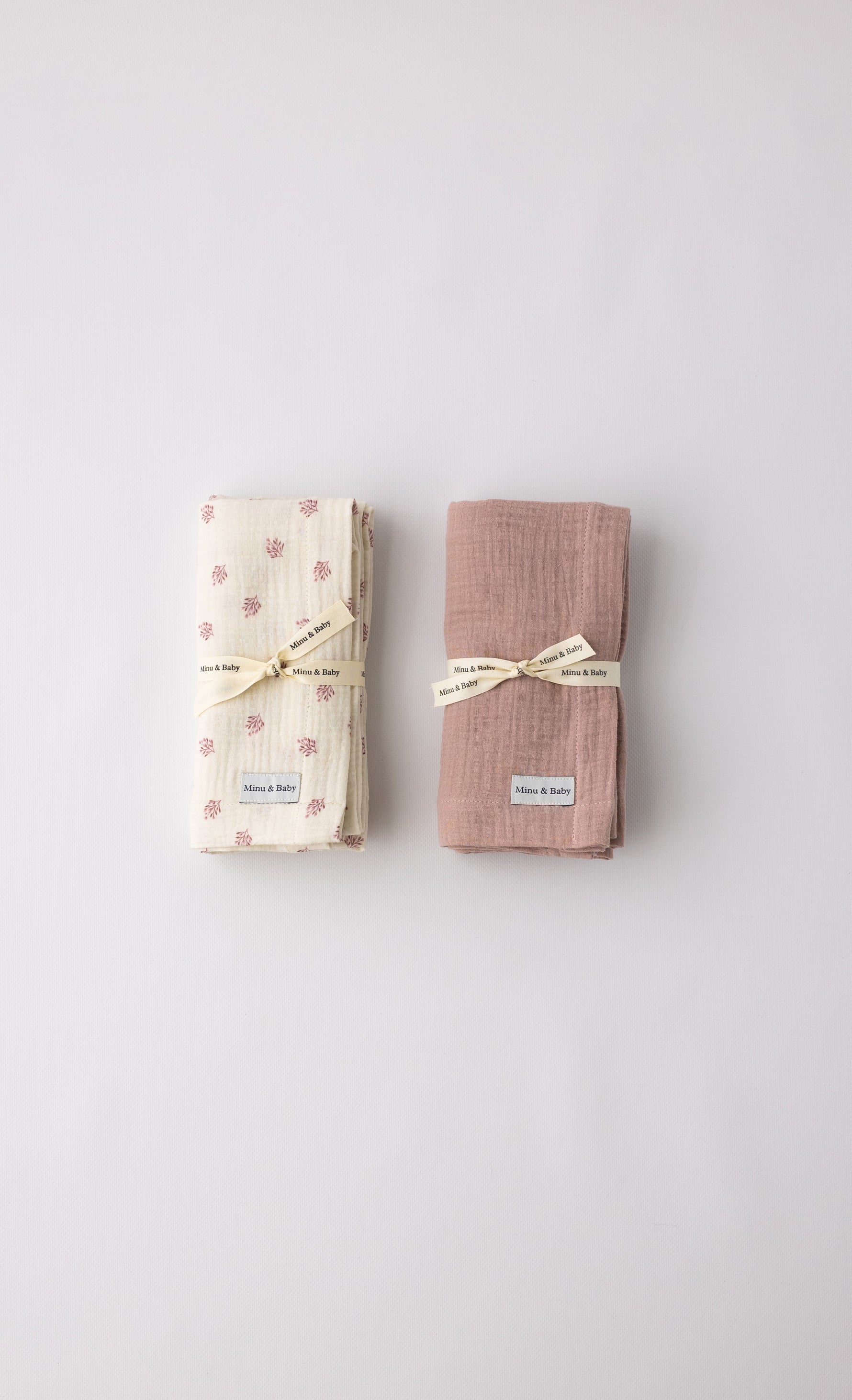 Pack Muselina Rose and Mauve