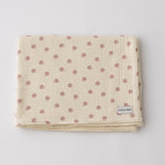 Manta fina reversible Waffle Ecru Rose
