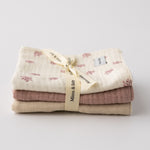 Pack Babitas Muselina Rose Mauve Sand
