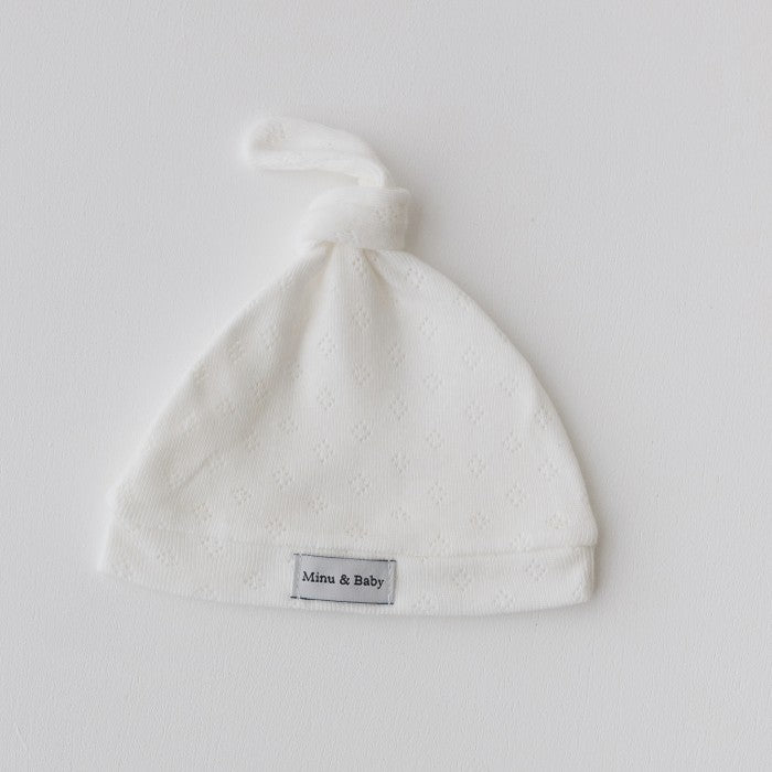 Gorro Born Ivory