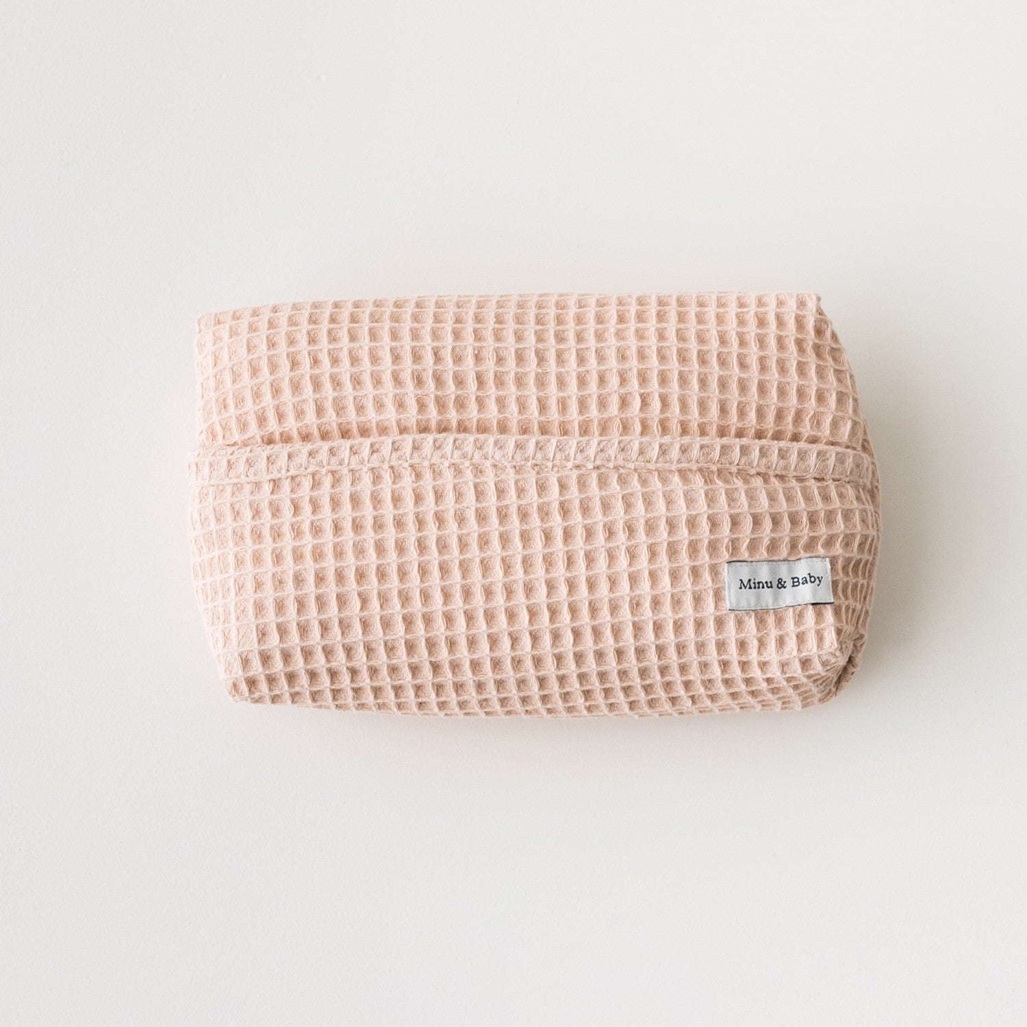 Guarda toallitas Waffle Blush