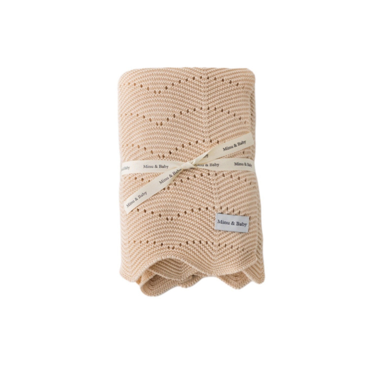 Manta Ondas Blush